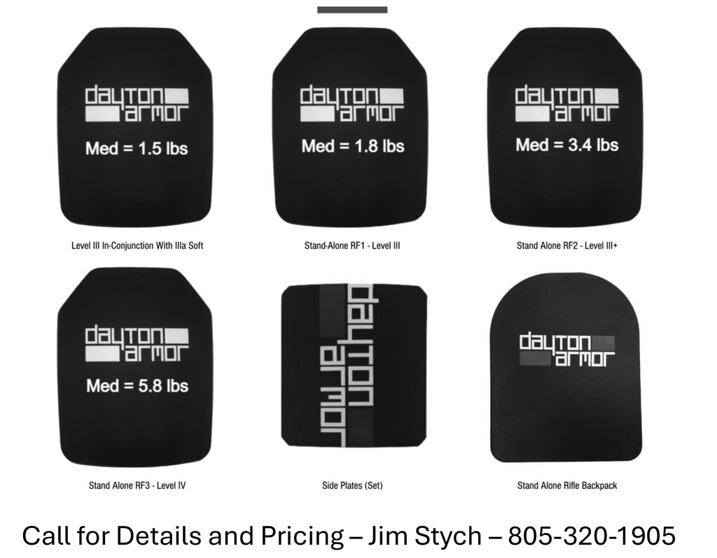 Dayton Armor - Body Armor - Ballistic Plates at NMBL Vault